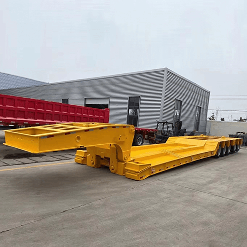 Low Bed Semi Trailer